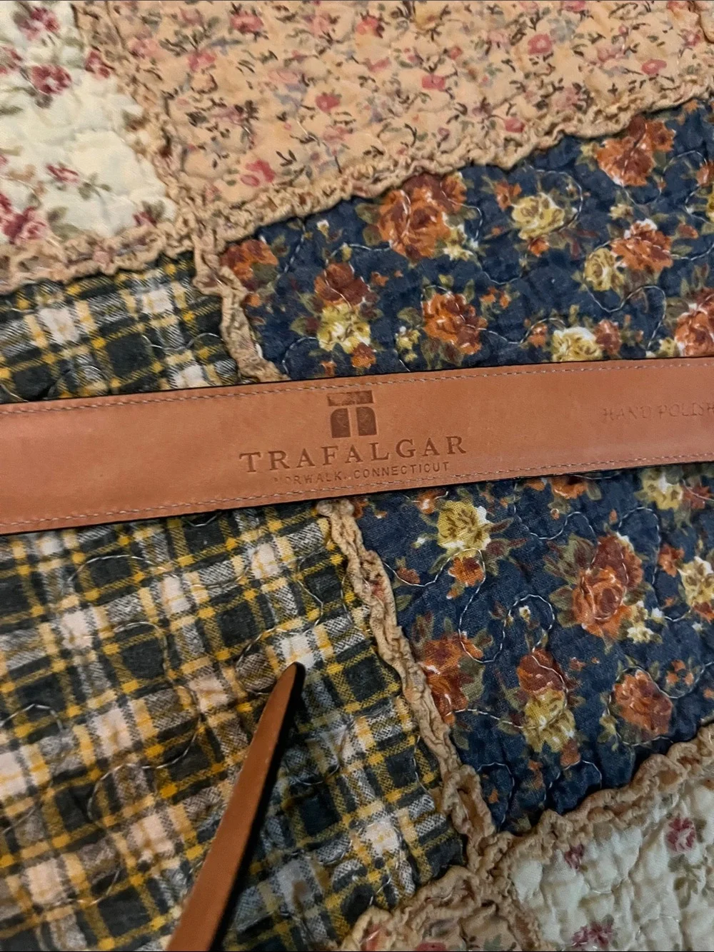 Trafalgar black dress belt